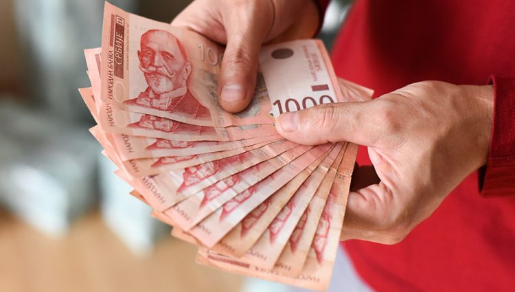 Prosečna neto plata u aprilu 73.000 dinara