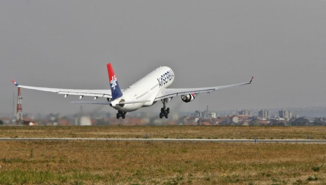 Air Serbia u februaru prevezla 150 odsto više putnika međugodišnje