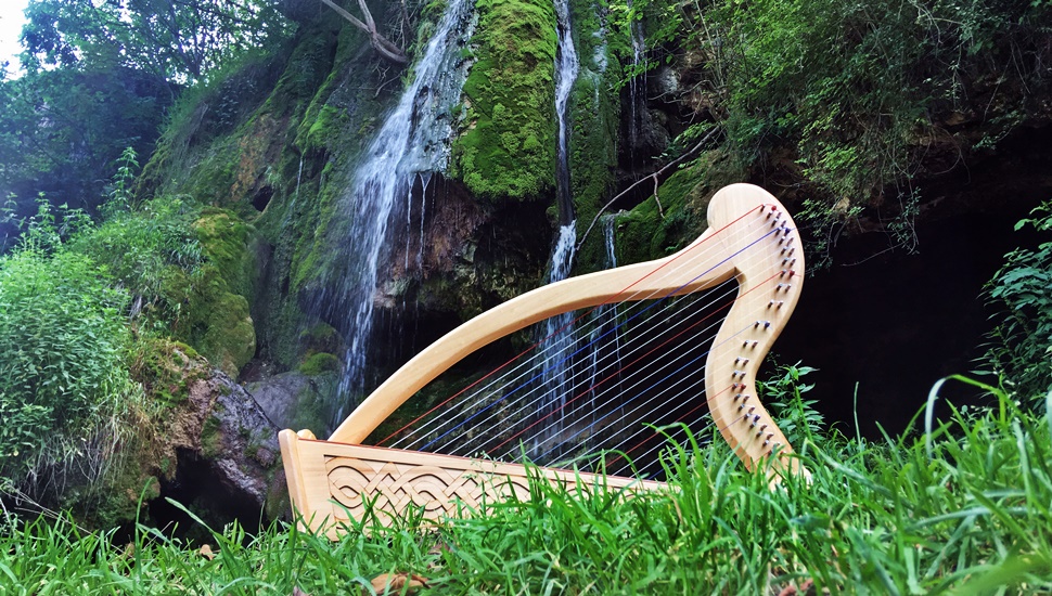 Harfinna harfa u prirodi Harpomania