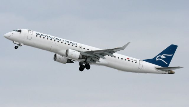 Vlada Crne Gore traži rešenje za avion E-195, poznat kao „Čarli“