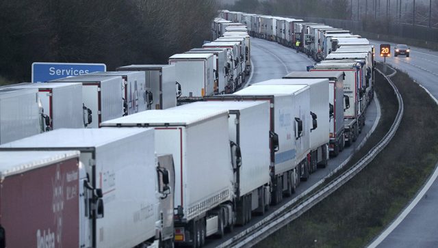 Gužva na nemačkoj granici, kamioni čekaju satima