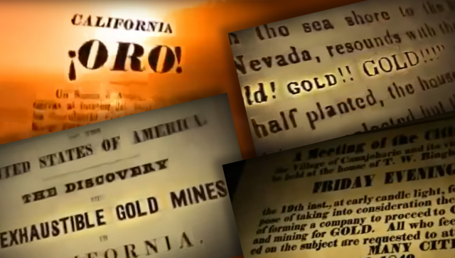GODINE KOJE SU PROMENILE AMERIKU Zlatna groznica u Kaliforniji 1849-1855