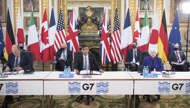G7: Pojačati napore da Rusija ne profitira od rata u Ukrajini