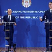 Vučić nije obećao pridruživanje antiruskim sankcijama