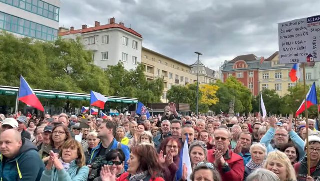 Ponovo antivladin protest u Pragu