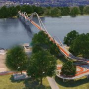 Biciklističko-pešački most spaja Novi Beograd i Adu Ciganliju