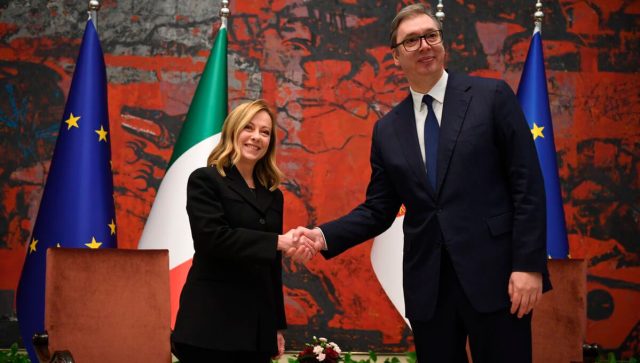 Meloni: Srbija ima strateški značaj za Italiju