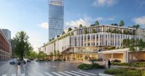 Najveći projekat u istoriji Ljubljane ulazi u novu fazu: Emonika na 100.000 kvadrata do kraja 2027. emonika-2-shopping-centre-and-office-tower-view