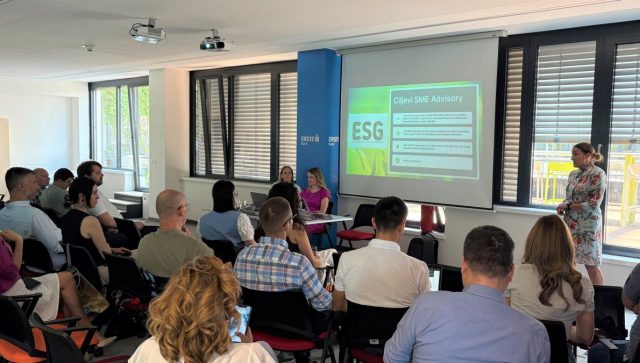 Erste banka otpočela aktivan ESG angažman sa malim i srednjim preduzećima