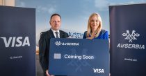 Air Serbia i Visa najavile zajedničku platnu karticu Jirži Marek, generalni direktor Er Srbije i Ana Drašković, potpredsednica i generalna direktorka kompanije Visa za jugoistočnu Evropu – autor Goran Srdanov
