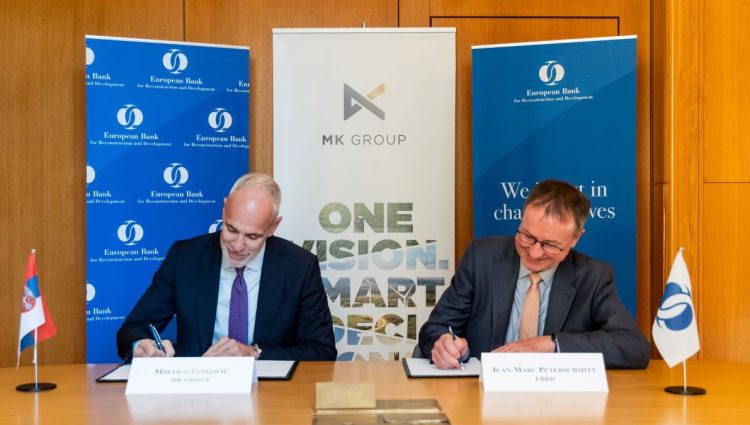 EBRD sa 40 miliona evra kreditira investicije MK Grupe