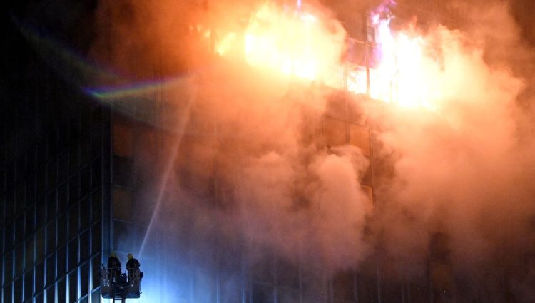 Izgoreo Vjesnikov soliter u centru Zagreba