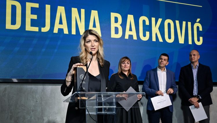 Dejana Backović najbolji finansijski direktor u Srbiji u 2025.