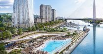 Belgrade Waterfront Marina render