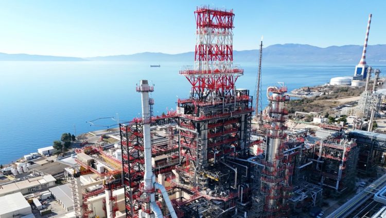 INA započinje ključnu fazu testiranja novog postrojenja u Rafineriji nafte Rijeka