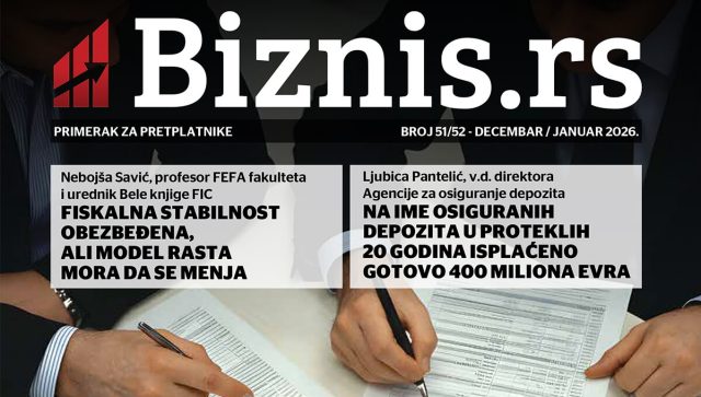 Biznis.rs magazin – Broj 51/52, decembar/januar 2026.