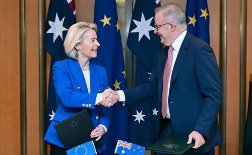 EU potpisala trgovinski sporazum sa Australijom