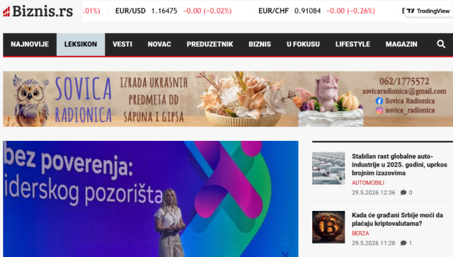 Kako dodati Biznis.rs među omiljene izvore na pretraživaču Google?