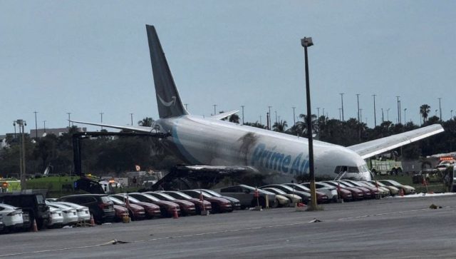 Srušio se teretni avion Amazona, petoro poginulih
