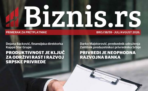 Biznis.rs magazin – Broj 58/59, jul/avgust 2026.