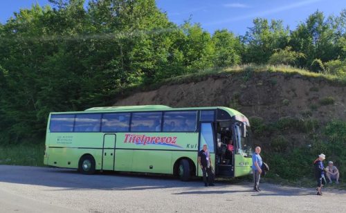 Makarska im puni autobuse, a putnici se vraćaju iz sezone u sezonu